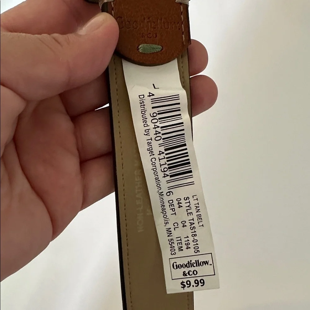 NWOT Goodfellow & Co Brown Belt
